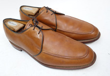 Allen Edmonds Slayton Shoes Men Size 11.5 D Leather Apron Toe Derby Made in USA