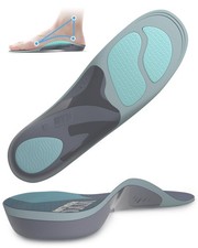 Overpronation Insoles, Shock Absorbing Insoles, Dual Gel Pads Enhance Cushion...