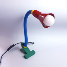 Lampada Trio Leuchten vintage stile Memphis Milano lampada da tavolo con clip