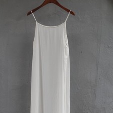 Women Camis Long Slips Dress Full Slip 100% Cotton Underdress Underskirt Chemise