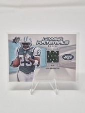 2006 SPx Leon Washington Winning Materials Jersey Card Rookie Jets EVENT WORN. rookie card picture