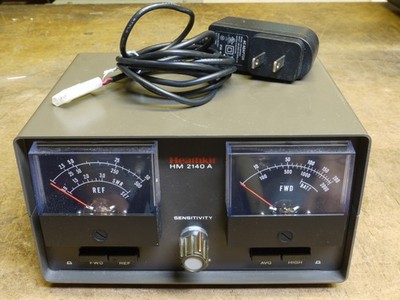 HEATHKIT 2140A SWR/WATTMETER ''WORKING''