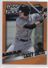 2014 Panini Prizm Perennial Draft Picks Orange Prizm 10/60 Casey Soltis #44 0a7