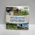 Wii Sports Video Game with Manual Disc Paper Case - Tested - Free Shipping