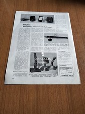 1960 SHURE MICROFONI E COMPONENTI ELETTRONICI VINTAGE MICROPHONES