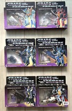 G1 Reissue Starscream/Skywarp/Thundercracker/Ramjet/Thrust/Dirge New IN BOX