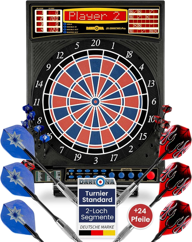 Elektronische Dartscheibe Dartona JX2000 Turnier Pro - | Dartscheibe Elektronisc
