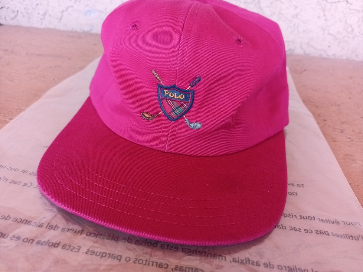 Polo Sport Ralph Lauren Cap 90's 新品 Golf Vintage 90s 2 tone Polo Sport hat Ralph Lauren RARE Green