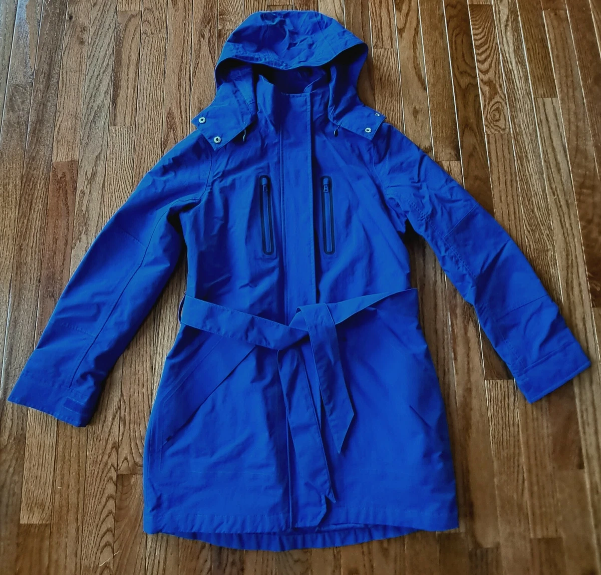 Lands end top squall raincoat