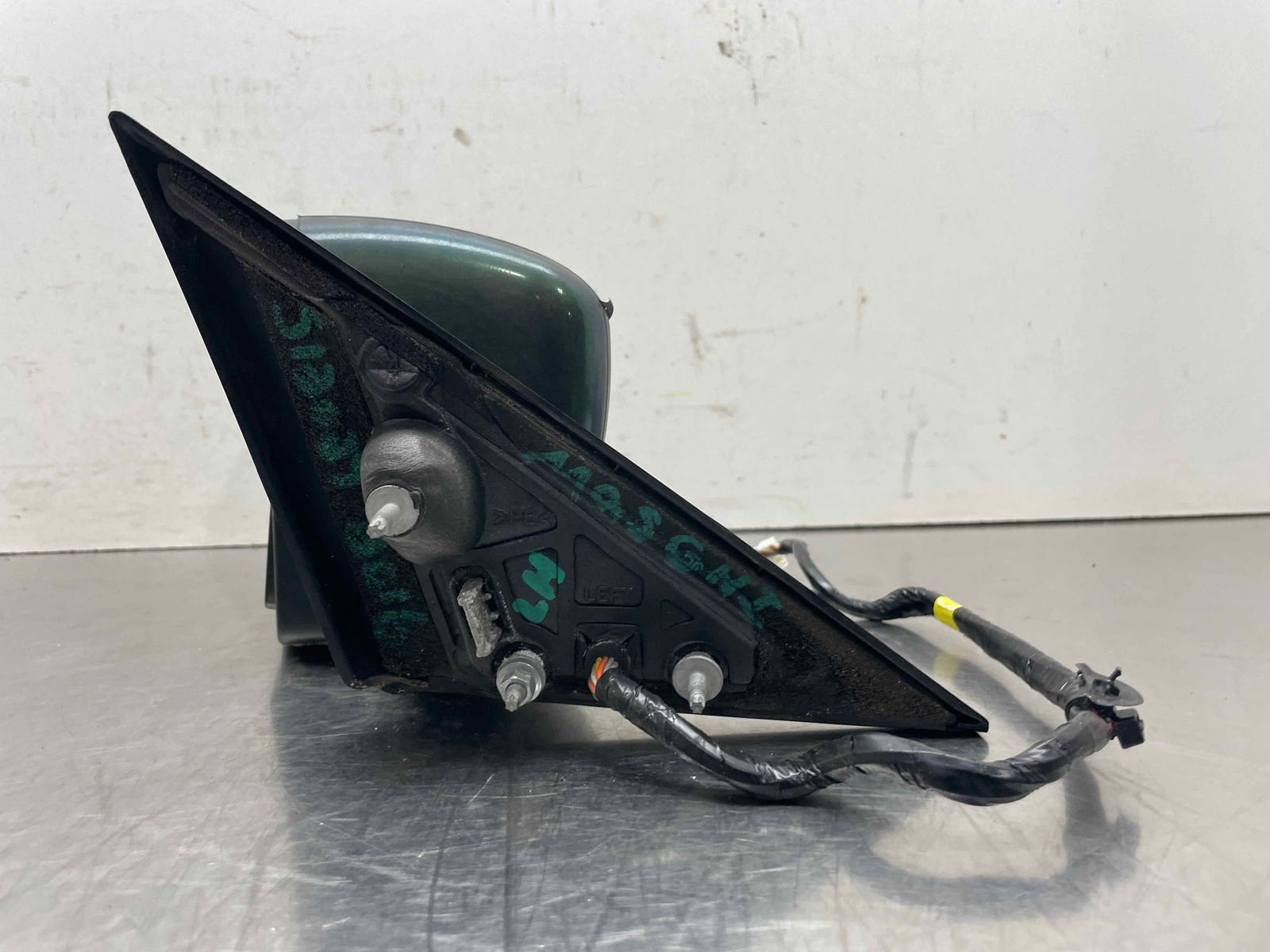 2016 Maserati Ghibli OEM Left Hand Drivers Side Power Door Mirror Green Auto Dim
