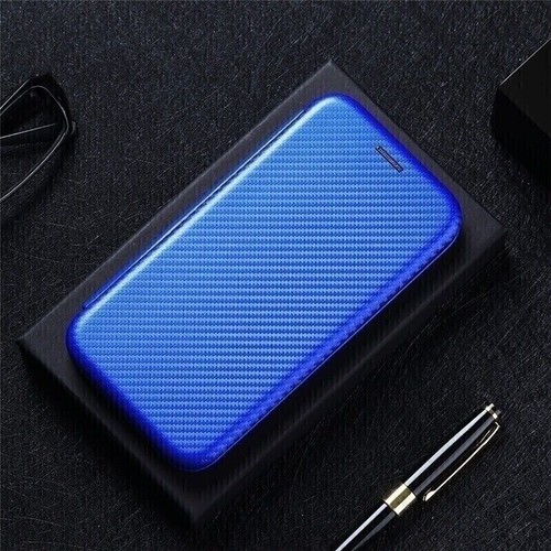 For OnePlus Nord 4, Luxury Carbon Fiber Flip Leather Wallet Stand Case Cover - Picture 21 of 24