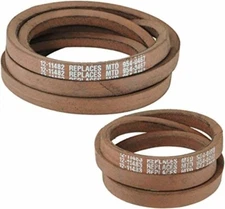 Set Of 2 Vari -Speed Belts Fits MTD 954-0467 954-0468 (11482, 11483)