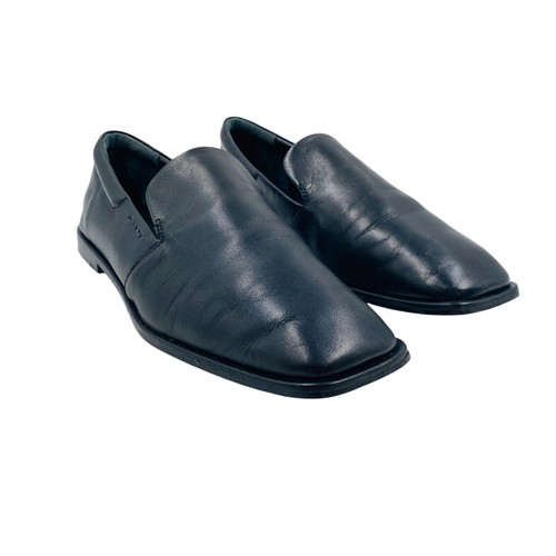 GANT Women's Black Leather Slip On Loafers Dress Shoes Size EUR 40 UK 6.5 US 8.5 - Picture 2 of 19