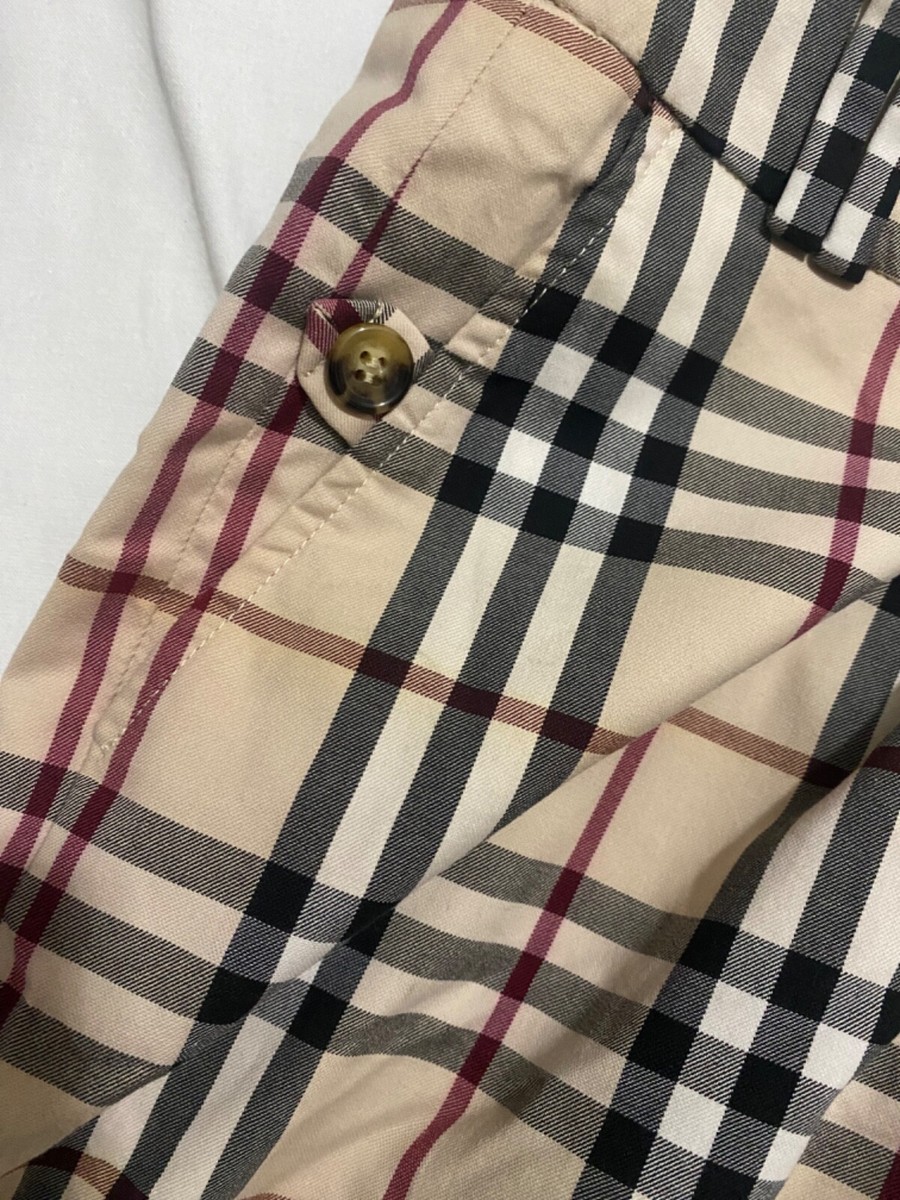 バーバリーズボンXS Burberry pants trousers womens size xs nova check | eBay