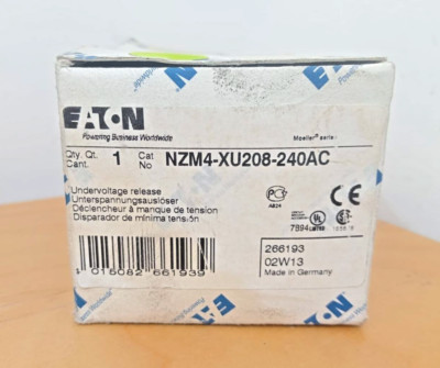 EATON NZM4-XU208-240AC Undervoltage Release 