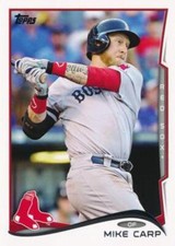 2014 Topps #11 Mike Carp NM-MT Red Sox ID:5545
