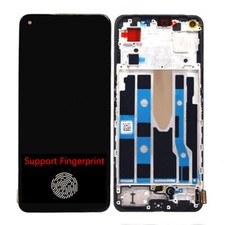 OLED LCD Display Touch Screen W/ Frame Fingerprint For OPPO Find X5 Lite CPH2371