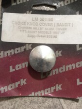 Landmark Billet Choke Knob Cover Harley Cv Carb Carburetor Fxr Dyna Softail Flh