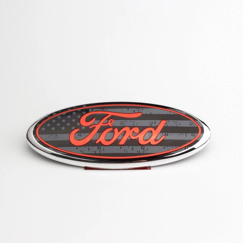 For Ford Badge Oval Chrome 145x 60mm Front/Rear Emblem Focus Mondeo Transit new - Picture 6 of 24