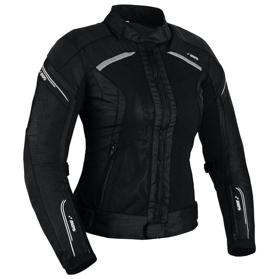 Damen Motorradjacke Textil Sommer Jacke  Motorrad Roller Protektoren Jacke Neu - Bild 1 von 3