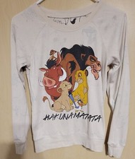 Walt Disney s THE LION KING Hakuna Matata Reversible Simba Nala Sweatshirt XS
