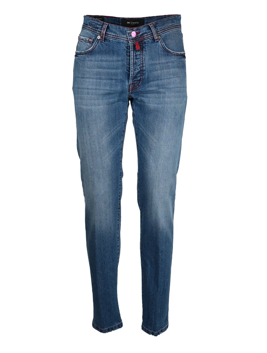 NEW KITON JEANS COTTON EA SIZE 33 US 49 EU KJX8