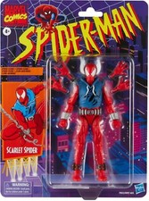 Hasbro Marvel Legends Spider Man Retro  SCARLET SPIDER 6inch Action Figure