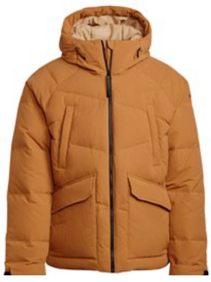 adidas performance big baffle down coat