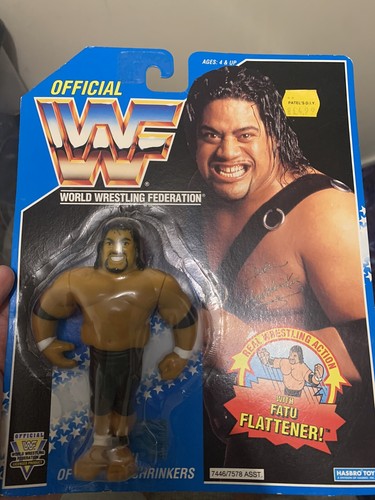 Fatu of the Head Shrinkers WWF - Hasbro 1993 Serie...