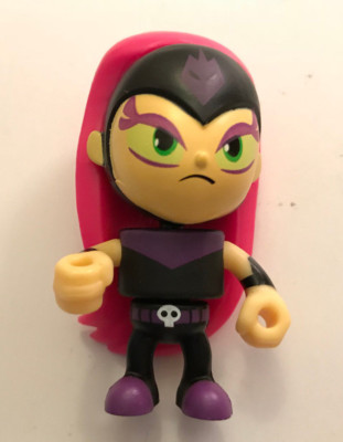 Teen Titans GO! Series 3 – Booster Pack Blind Bag Scellé, Figurines Rares Robin, Starfire