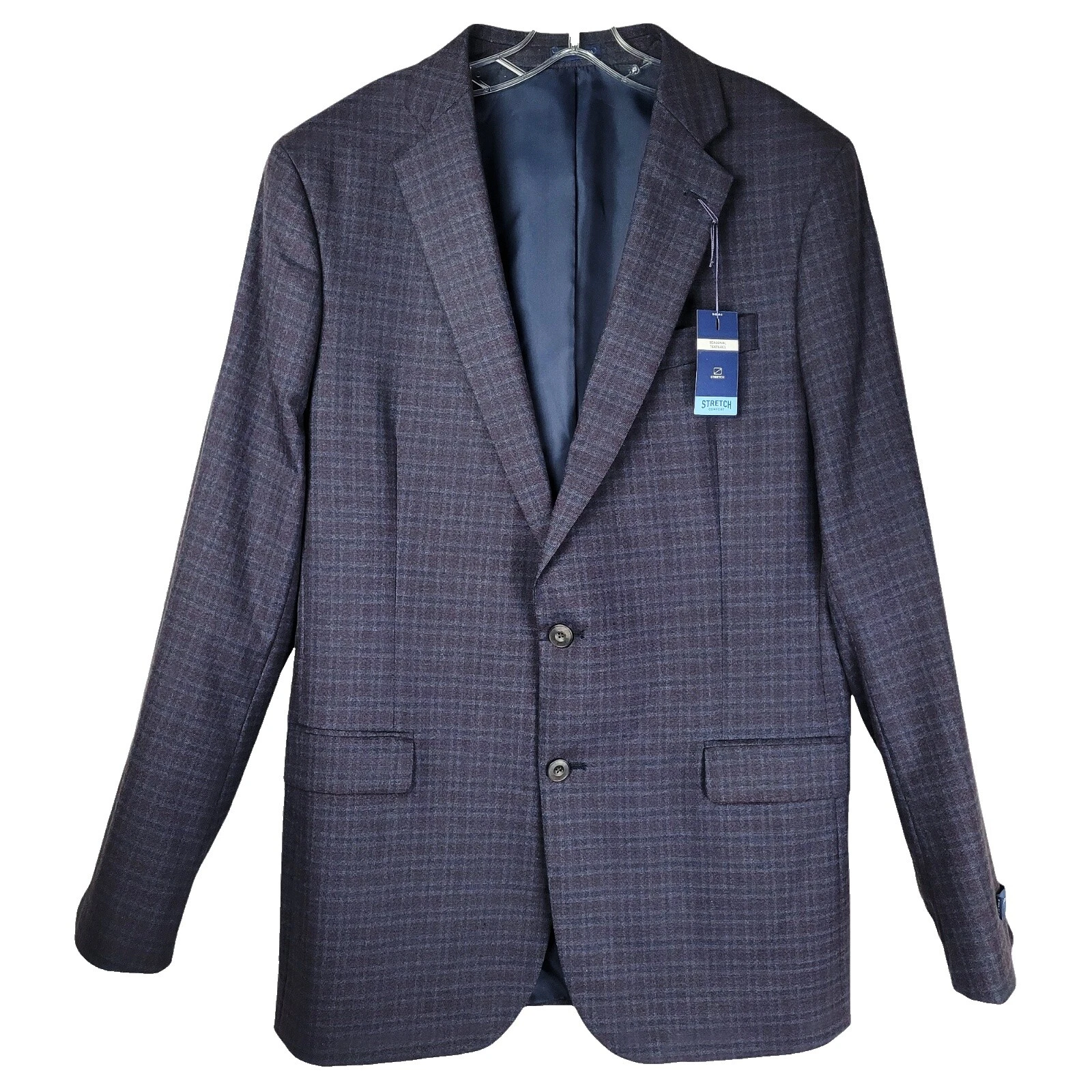 Stafford Check Regular Size Suits & Blazers for Men