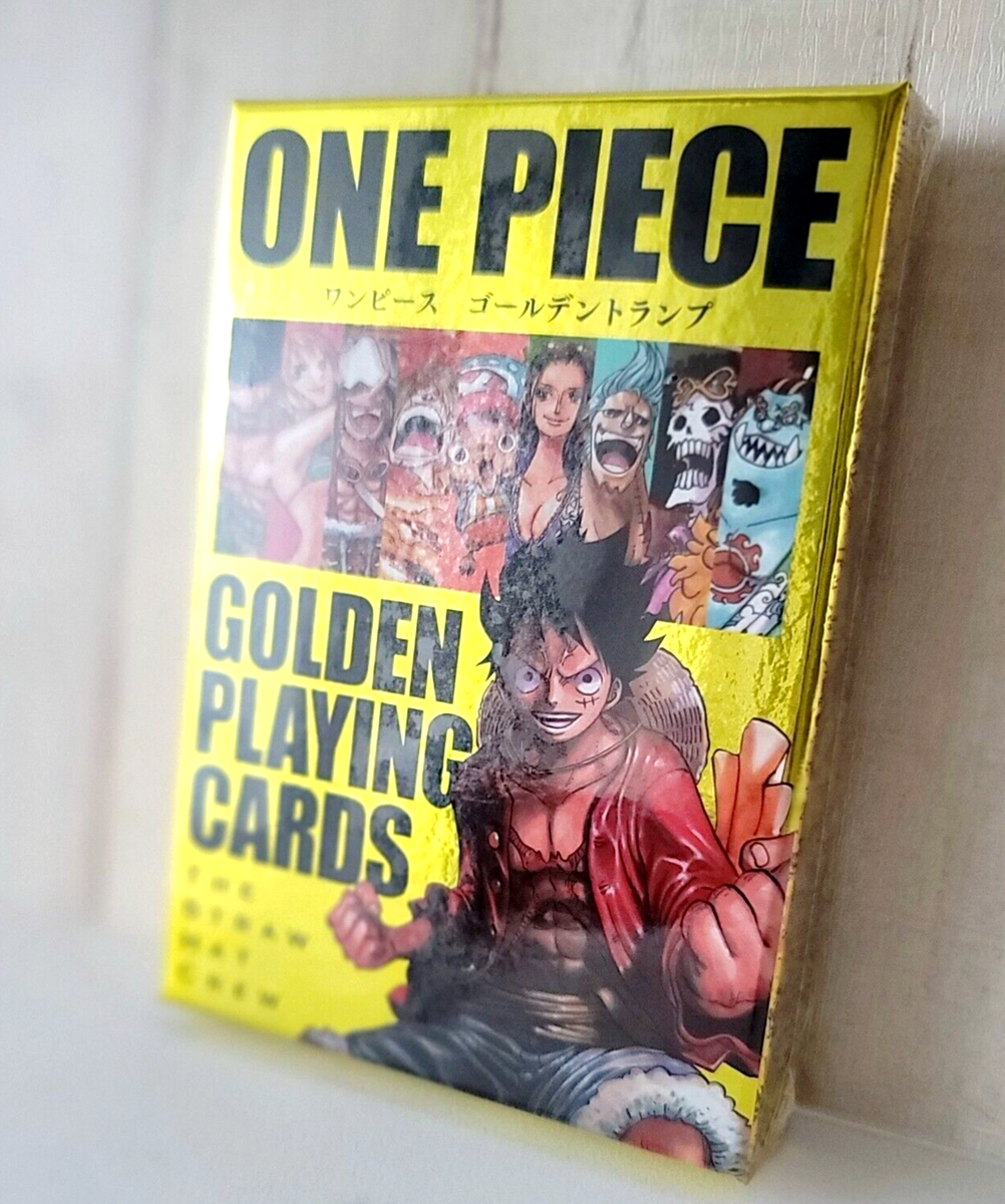 One Piece Golden Playing Cards/Trump/2024 Japan Jump Shop Limited