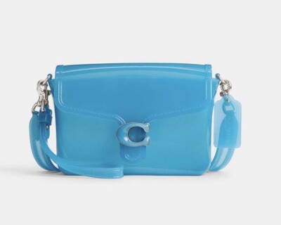 Coach Jelly Tabby Bag Crossbody With Wristlet in Blue CH748 NWT W Dust Bag