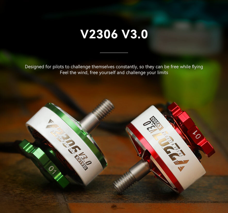 T-Motor Velox V2306/V2207 V3 1750KV/1950KV/2050KV 6S / 2550KV 4S