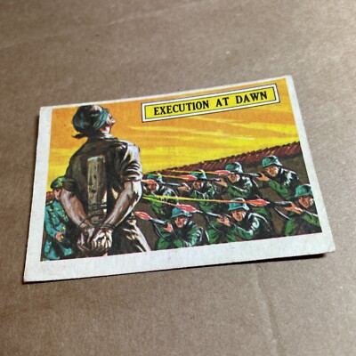 1965 Battle Cards - #3 Execution at Dawn A&BC Gum