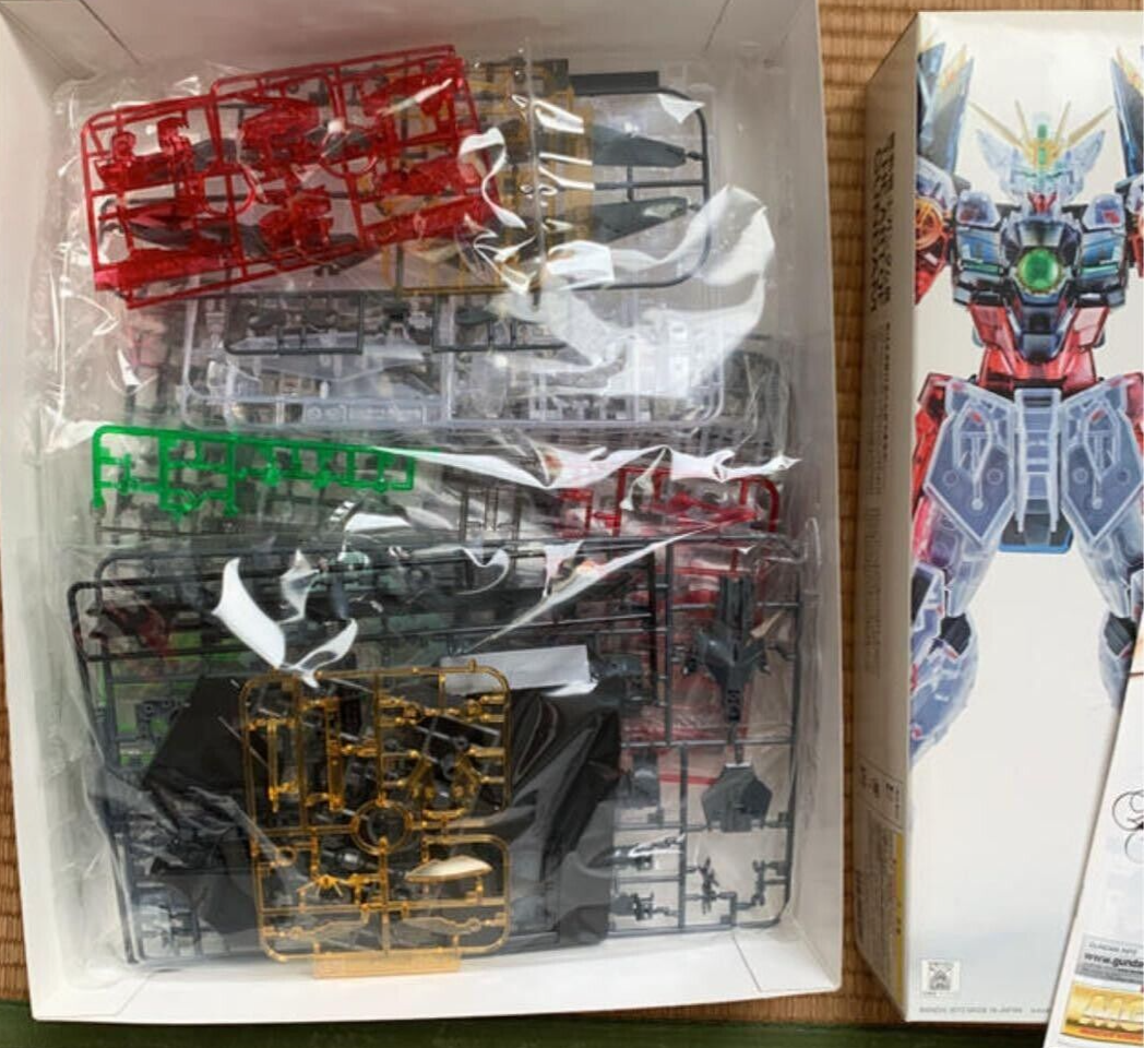 BANDAI MG Wing Gundam Proto Zero EW Color Clear Tokyo Venue BANDAI MG Wing Gundam Proto Zero EW Color Clear Tokyo Venue