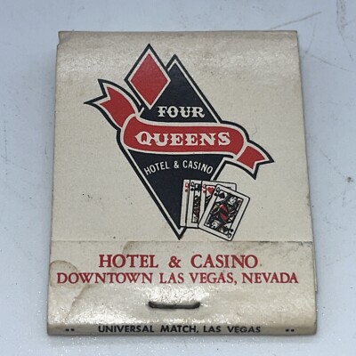 FOUR QUEENS DOWNTOWN LAS VEGAS HOTEL & CASINO FULL MATCH BOOK