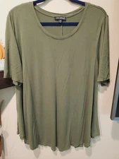 Lane Bryant Flowy Soft Stretchy Tunic Tshirt Size 14/16