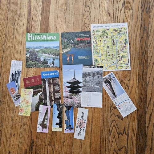 Vintage 1990's Japan Tourist Travel Brochures Maps Booklets English Tokyo