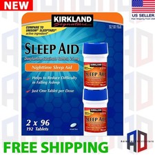    Kirkland Signature Sleep Aid Doxylamine Succinate Sleep Aid 25 Mg EXP : 01/28