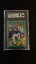 Vladimir Guerrero Jr. 2023 Topps Chrome 1985 Topps #88BC-12 Green Refractor /99