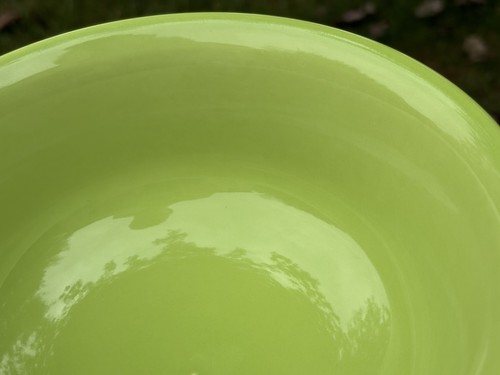 Post 86 Fiesta Ware Retired Chartreuse 44oz Small Mixing Bowl 2nds Quality VGUC - Picture 6 of 7