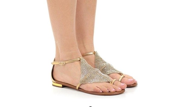 Women Lola Cruz Heels Gold Leather 38