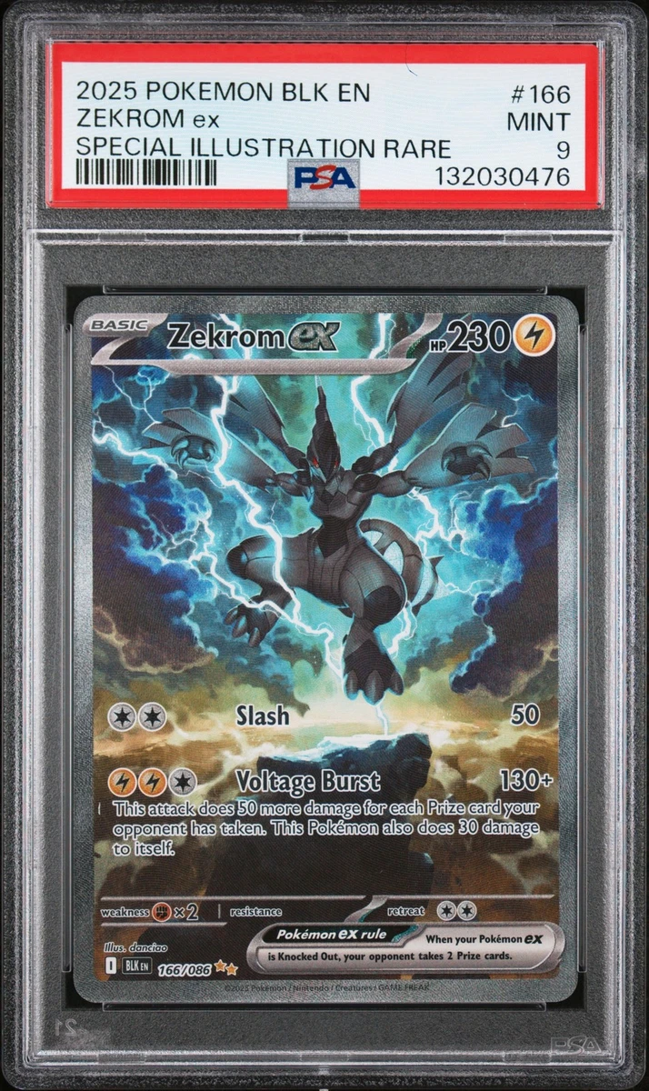 Zekrom Pokémon TCG Professional Sports Authenticator (PSA