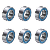 6 StüCk MR74-2RS Rillenkugellager 4X7X2.5Mm Doppelt Dicht Chromstahl P5