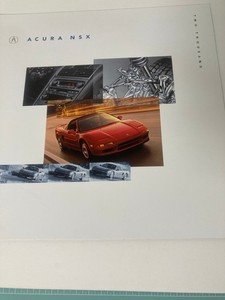 2000 Acura NSX Original Car Sales Brochure Catalog Two Thousand VTEC Sports Car