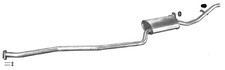 FORD FIESTA 1.0 1.1 45/53HP 1983-1989 Exhaust Rear Silencer+