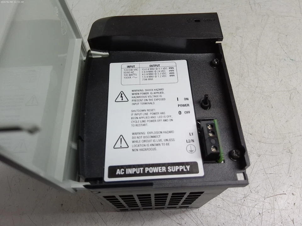 Allen Bradley 1756-PA75 Serie B Fuente de alimentación ControlLogix Foto 4 de 4