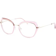 Koali Morel Women's Eyeglasses Pink Acetate Butterfly Frame Liliana 20098K PD07