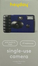 Lot of 5 Game Day Disposable Camera - heyday Oxygen Blue